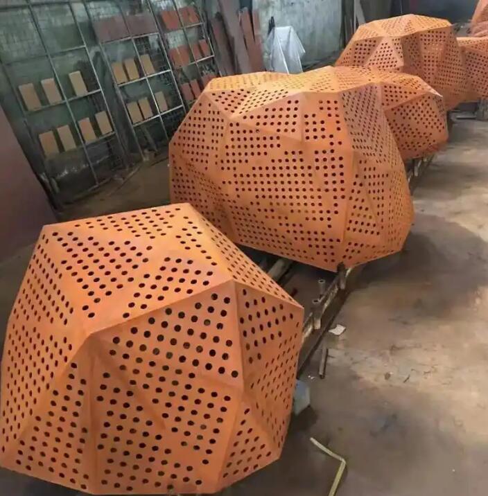 天台耐候钢造型